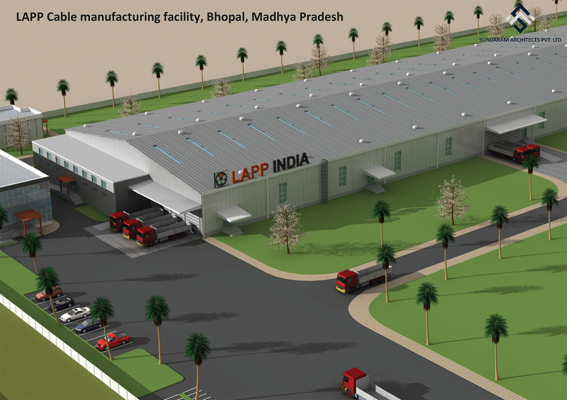 LAPP Cable Manufacturing Facility, Bhopal, Madhya Pradesh - Industrial & Manufacturing Design